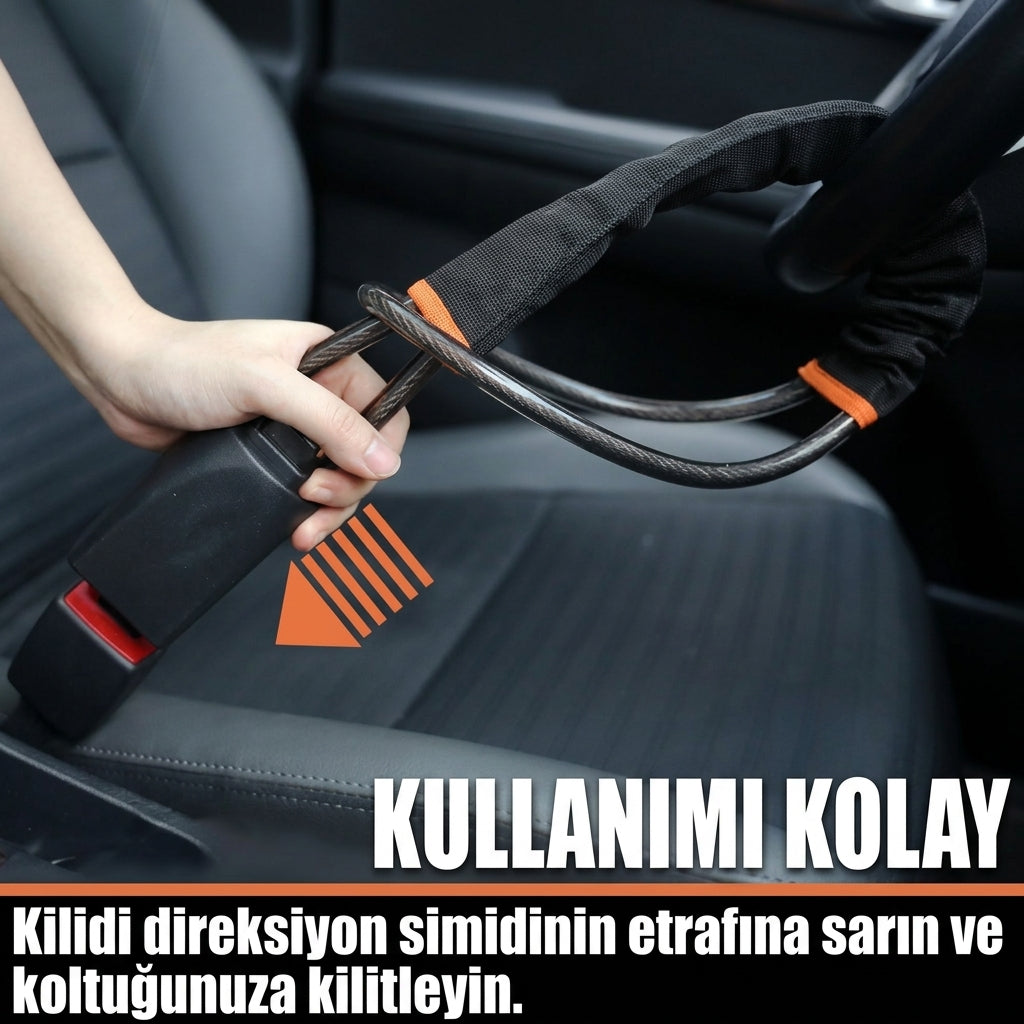 Beluris - Güvenli Direksiyon Kilidi